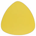 Sous plat décoratif vintage jaune citron uni – Repose plat chaud en design rétro années 50-70, décoration maison vintage authentique