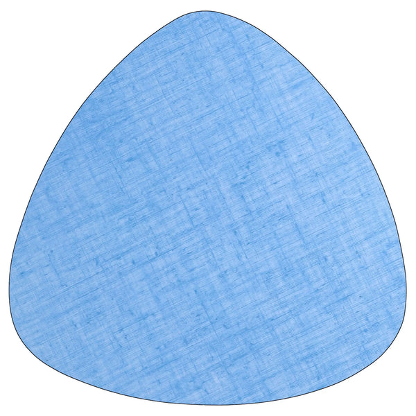 Sous plat décoratif vintage bleu ciel uni – Repose plat chaud style rétro années 50-70 pour décoration maison vintage