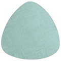Sous plat décoratif vintage vert mousse uni – Repose plat chaud, style rétro années 50-70, décoration maison authentique.
