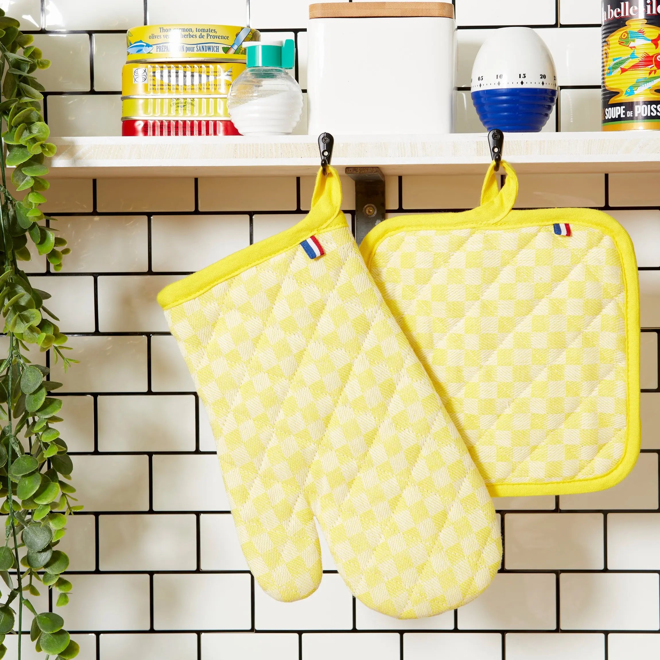 Le Gant et la Manique Damier LA CARAFE