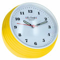 Réveil Vintage Silencieux – Design Années 60 en plastique jaune vintage, décoration maison rétro, style authentique années 50-70.