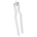 Le casse noix vintage en métal blanc, design rétro années 50-70, accessoire cuisine authentique et durable.