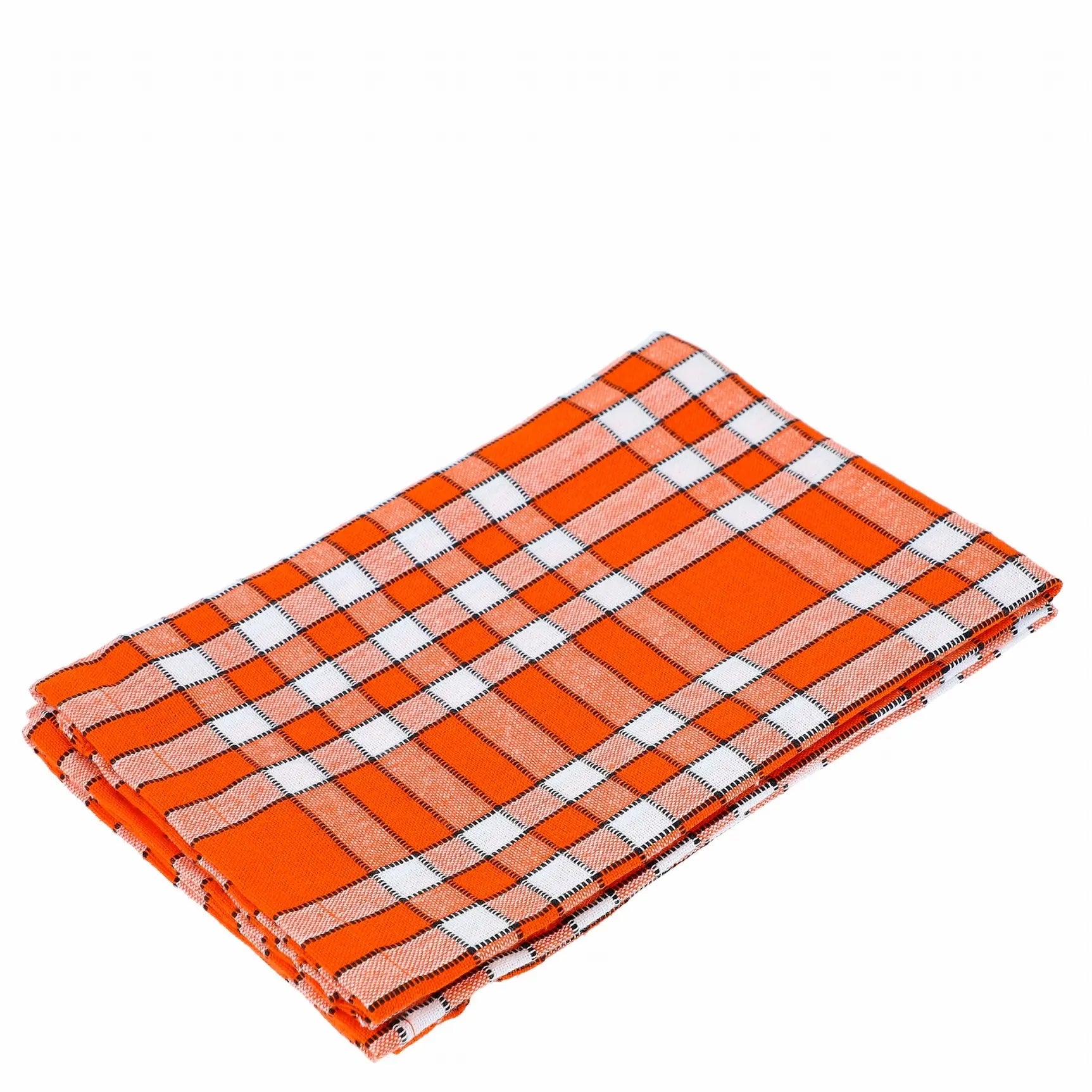 Set de 2 Serviettes de Table - Touche Bistrot La Carafe ABRICOT