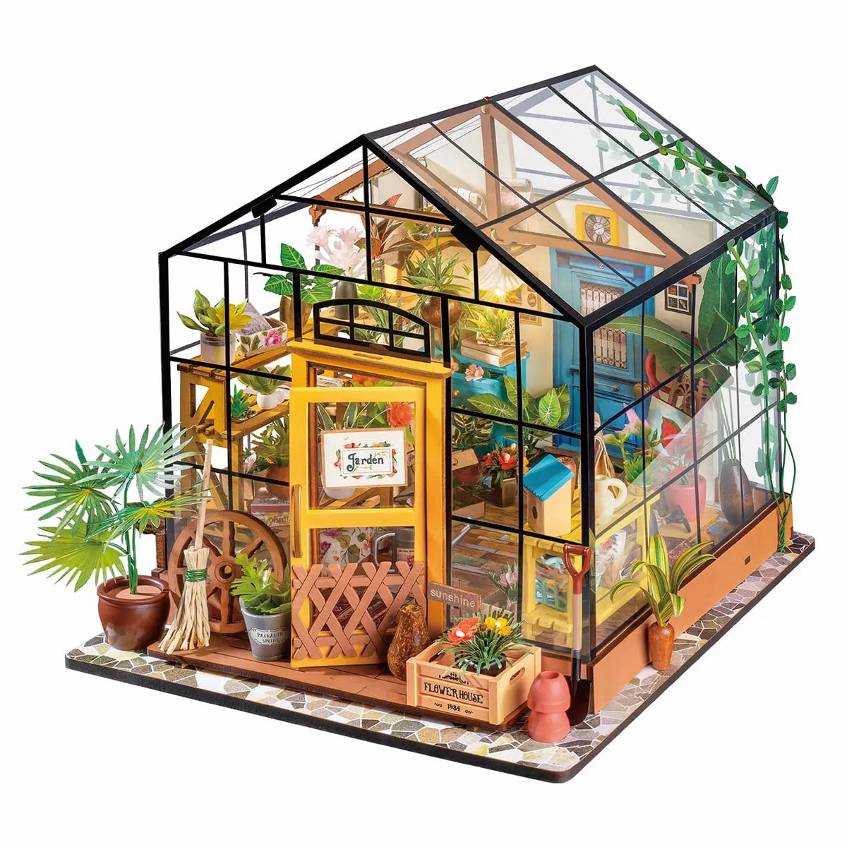 Kit de Maison Miniature DIY – Cathy's Flower House DG104
