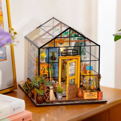 Kit de Maison Miniature DIY – Cathy's Flower House DG104
