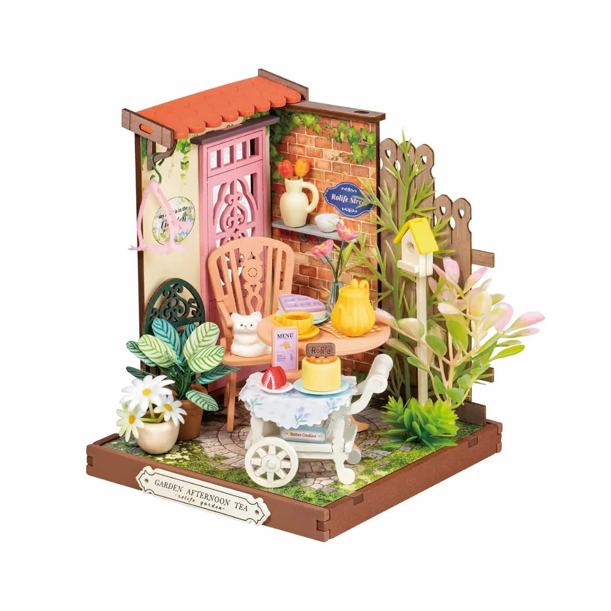 Maquette en Bois – Fancy Tea Yard DS038