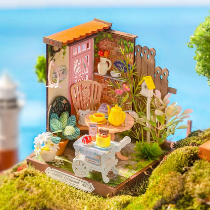 Maquette en Bois – Fancy Tea Yard DS038