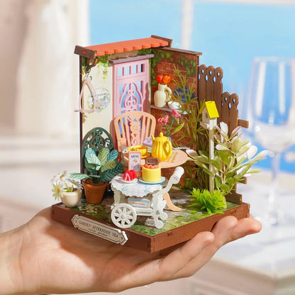 Maquette en Bois – Fancy Tea Yard DS038
