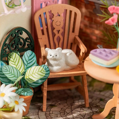 Maquette en Bois – Fancy Tea Yard DS038