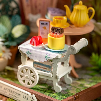 Maquette en Bois – Fancy Tea Yard DS038