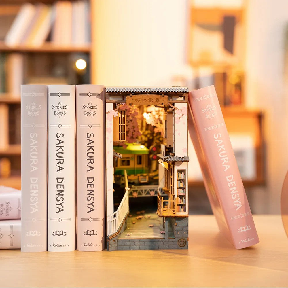 Insert de Bibliothèque Book Nook – Sakura Densya TGB01