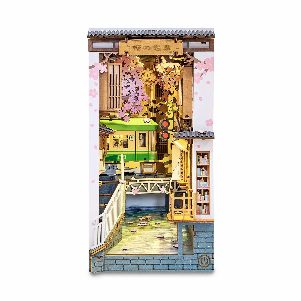 Insert de Bibliothèque Book Nook – Sakura Densya TGB01