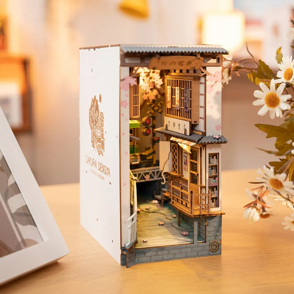Insert de Bibliothèque Book Nook – Sakura Densya TGB01