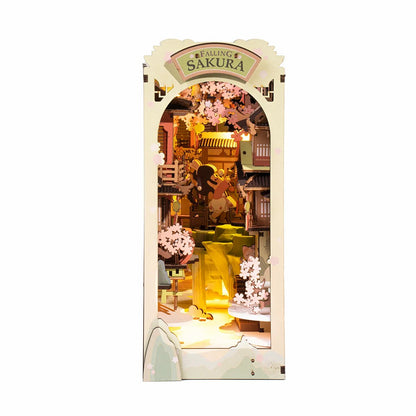 Insert de Bibliothèque Book Nook – Falling Sakura TGB05