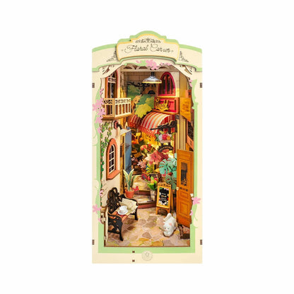 Insert de Bibliothèque Book Nook – Floral Corner TGB09