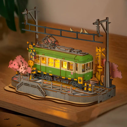 Puzzle 3D en Bois – Sakura Journey TGS02