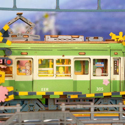 Puzzle 3D en Bois – Sakura Journey TGS02