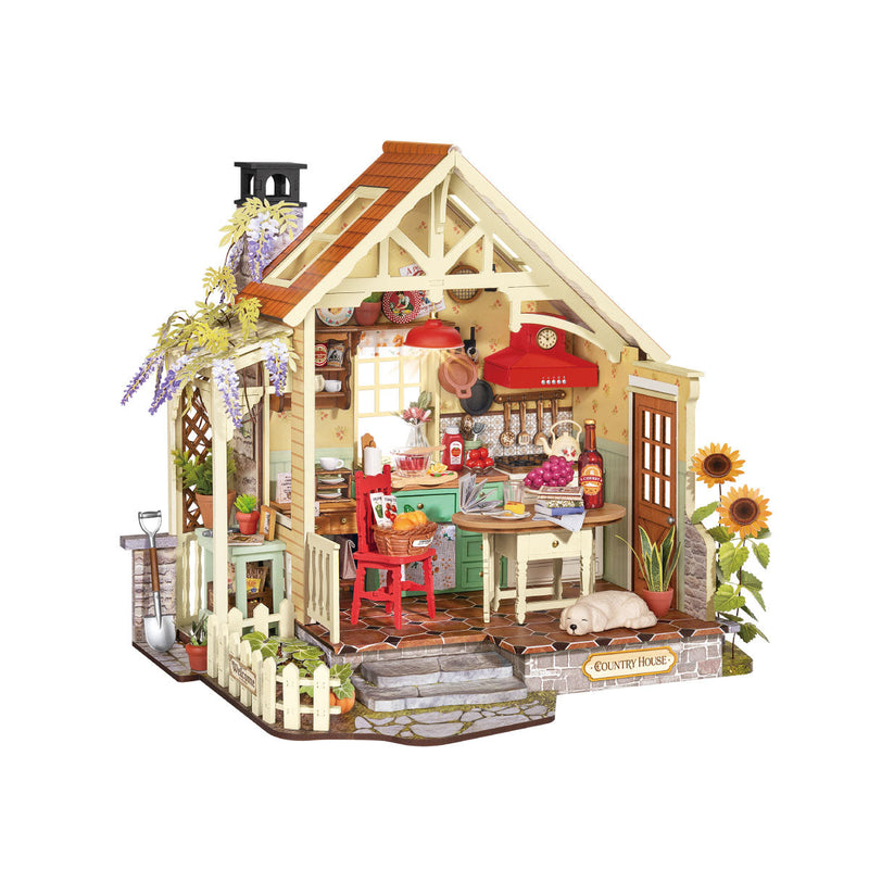 Cuisine miniature de campagne Rolife