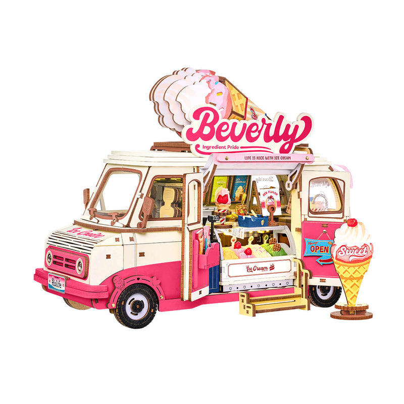 Camion de glaces miniature Rolife