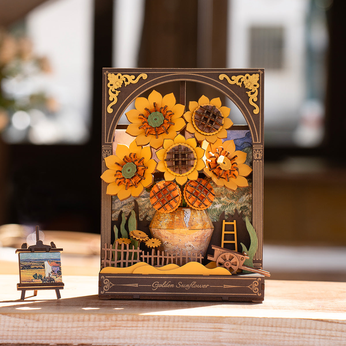 RoWood Golden Sunflower TH002 3D-Bild