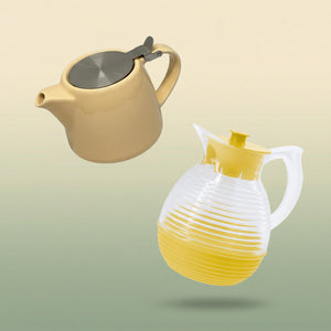 Coffret Carafe & Théière — Style Rétro Made in France