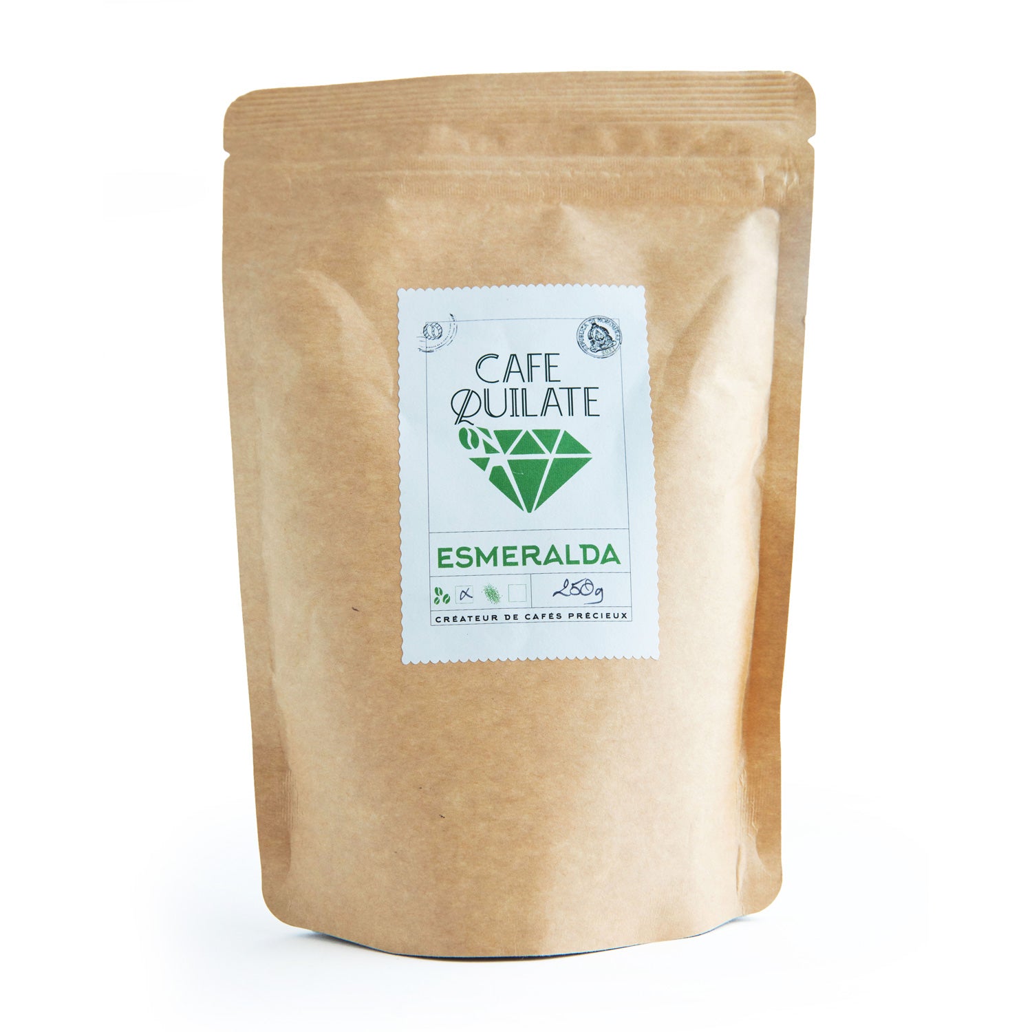 Café en grains Quilate Esmeralda 250g