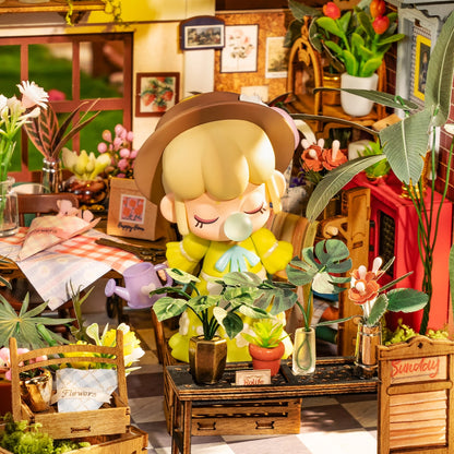 Kit de Maison Miniature DIY – Emily's Flower Shop