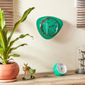 Horloge Murale Médiator Vert Lagune Cadran Uni – Pendule Rétro vintage années 50-70 décoration maison rétro authentique