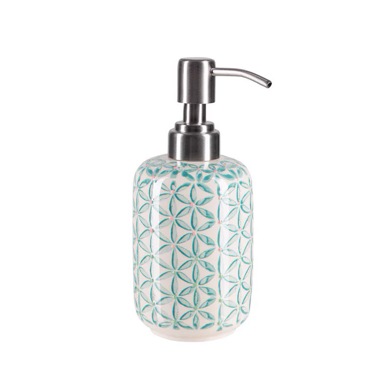 Distributeur de savon liquide motif rétro
