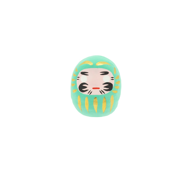 Daruma turquoise - petit modèle