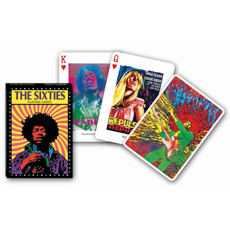 Jeu de 55 cartes Piatnik Sixties