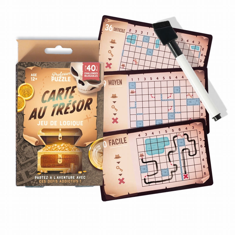 Jeu de logique Carte au trésor