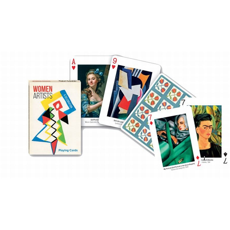 Jeu de 55 cartes Piatnik Femmes Artistes