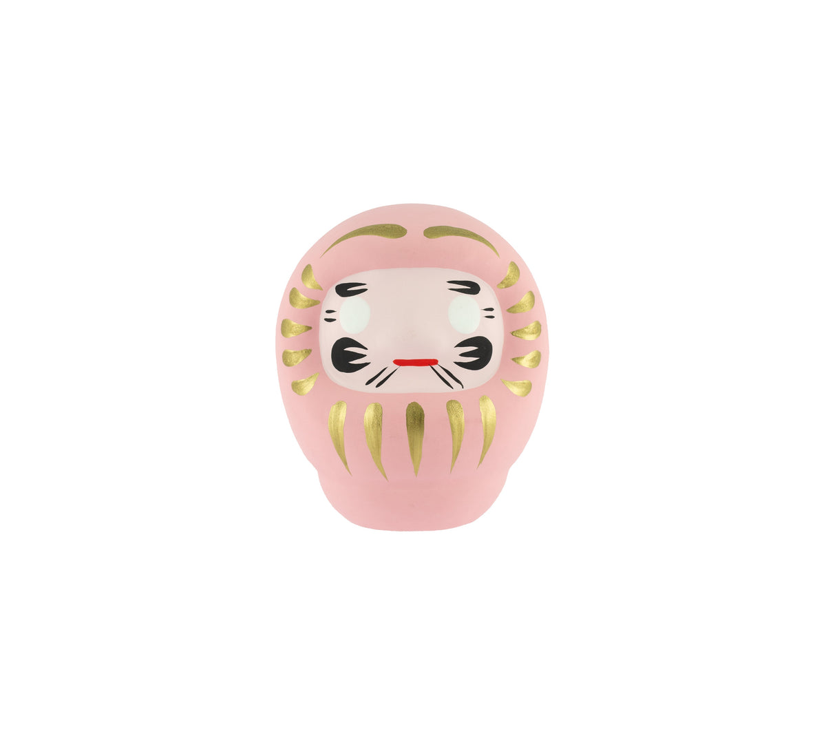 Daruma rose - moyen modèle