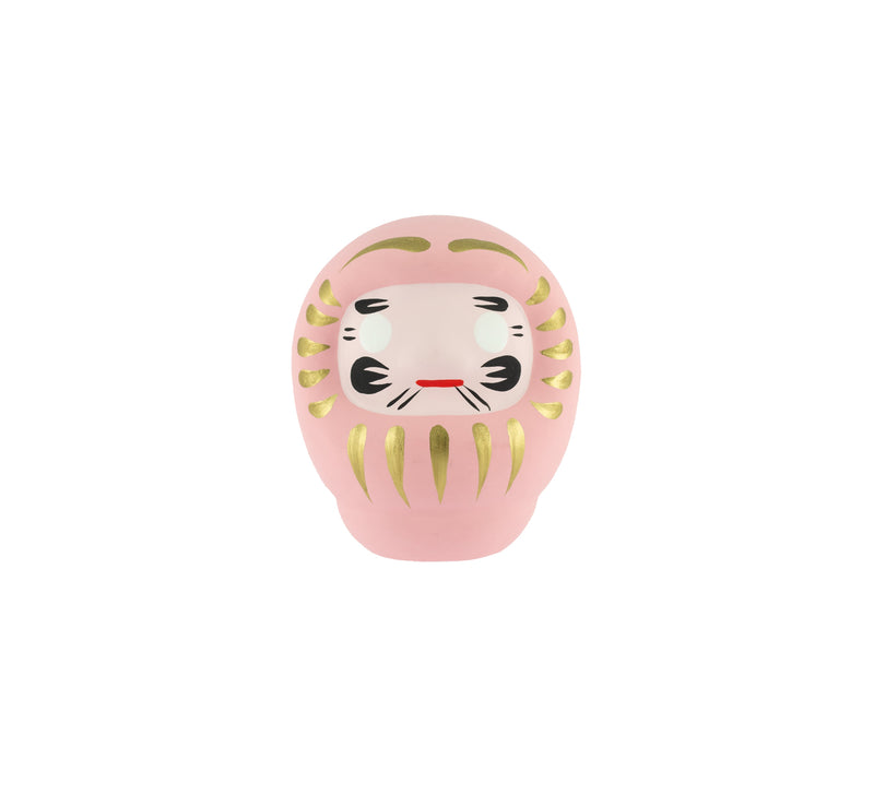 Daruma rose - moyen modèle
