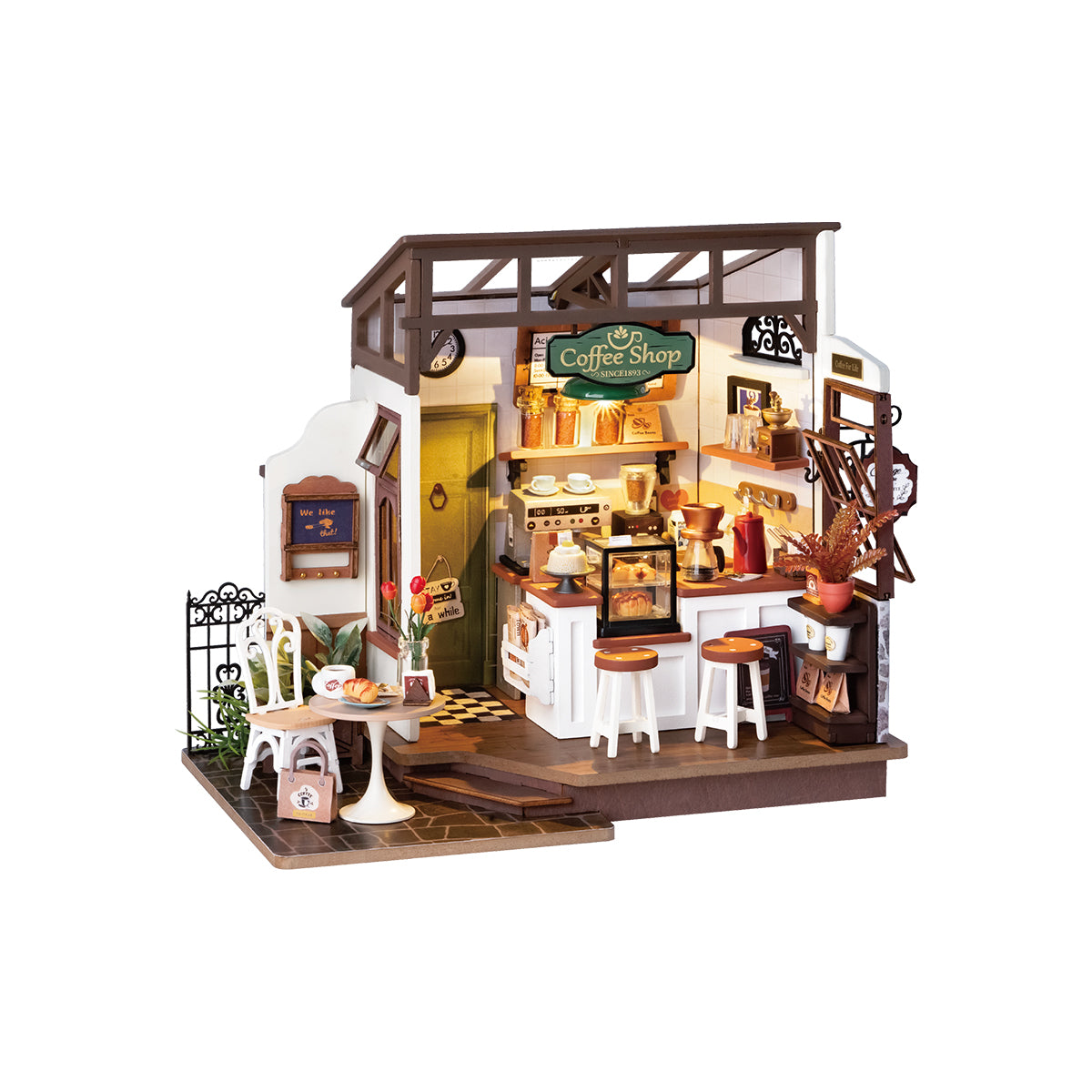 Maison miniature à assembler ROLIFE Flavory Café DG162