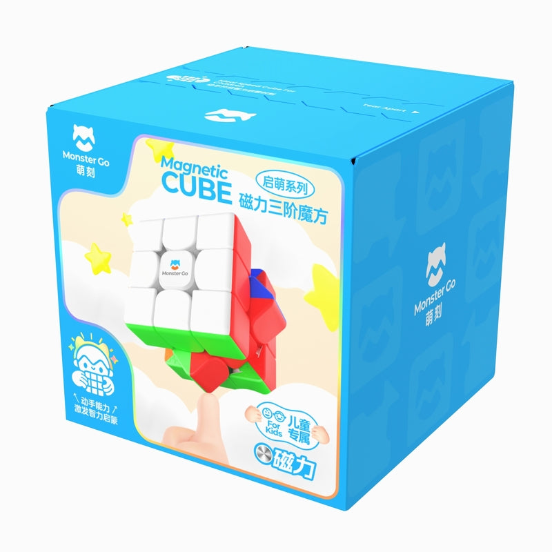 Cube magnétique Monster Go 3 × 3