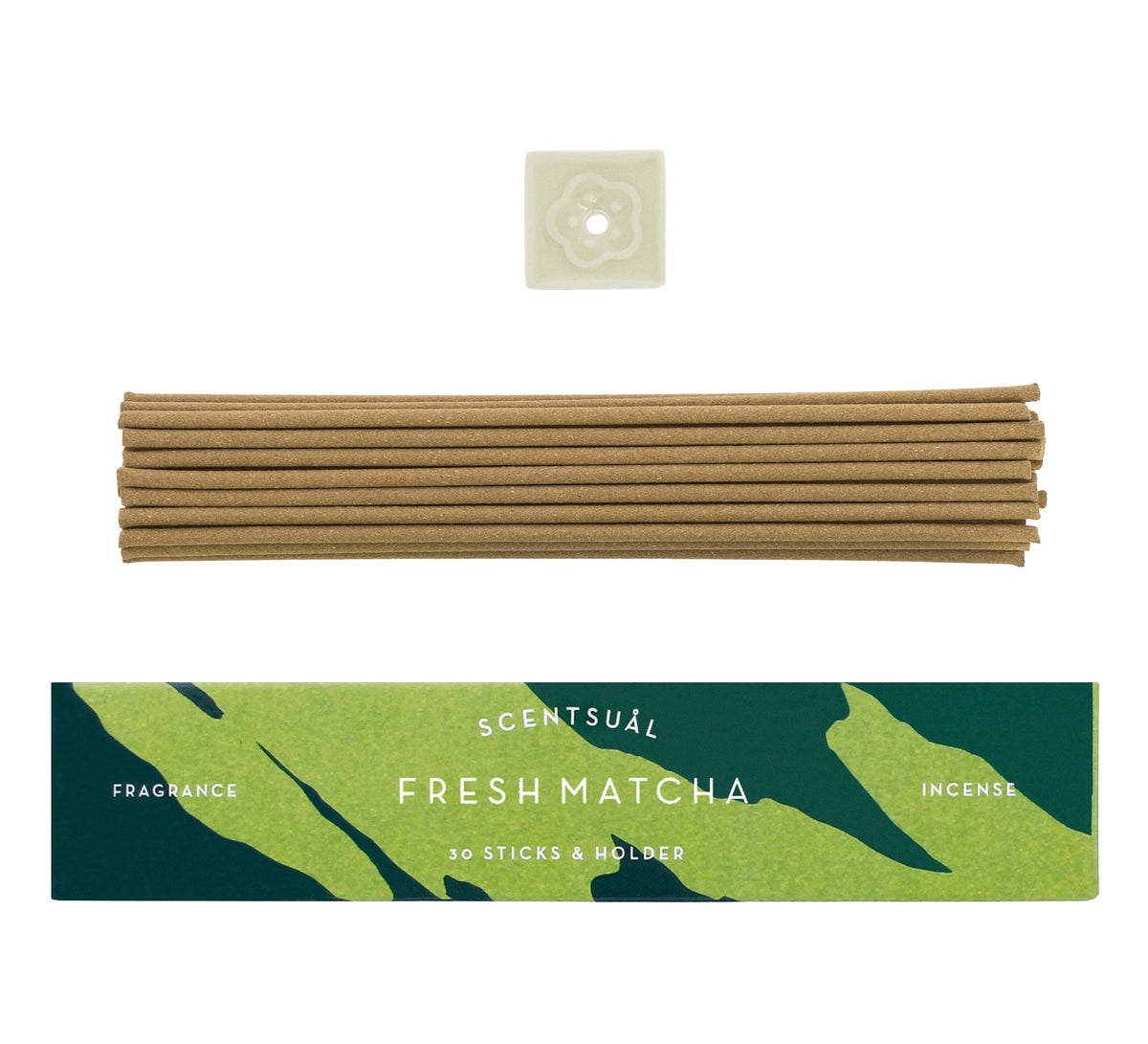 Encens Scentsual Thé vert matcha et jasmin