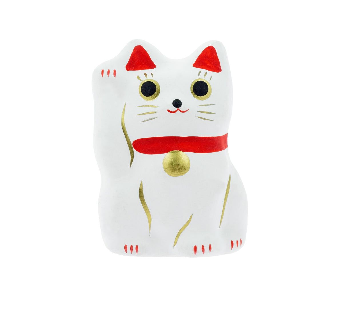 Figurine Maneki Neko Shiro blanc