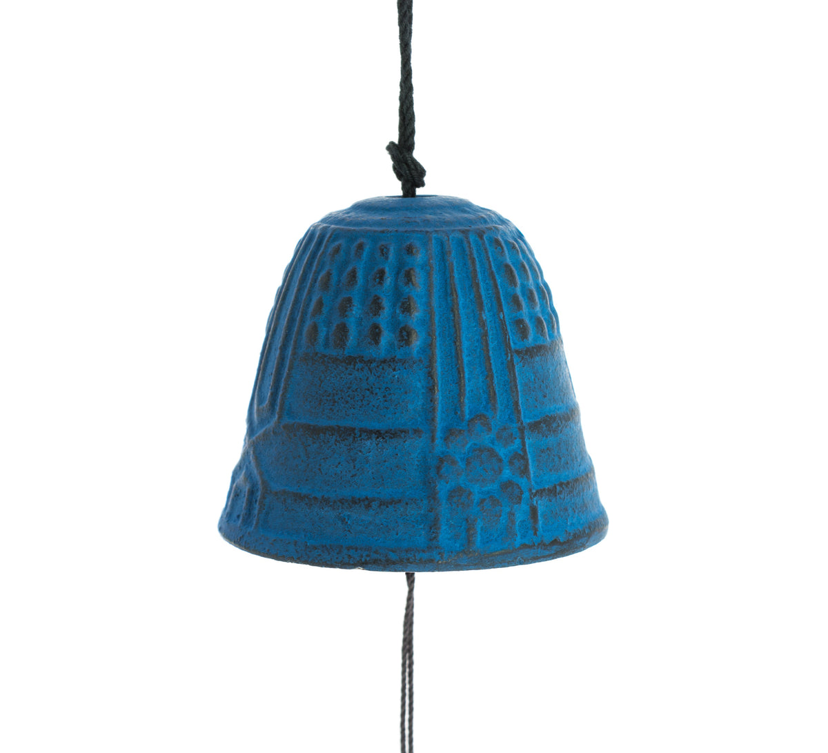 Cloche Furin Iwachu bleue - 4,5 cm