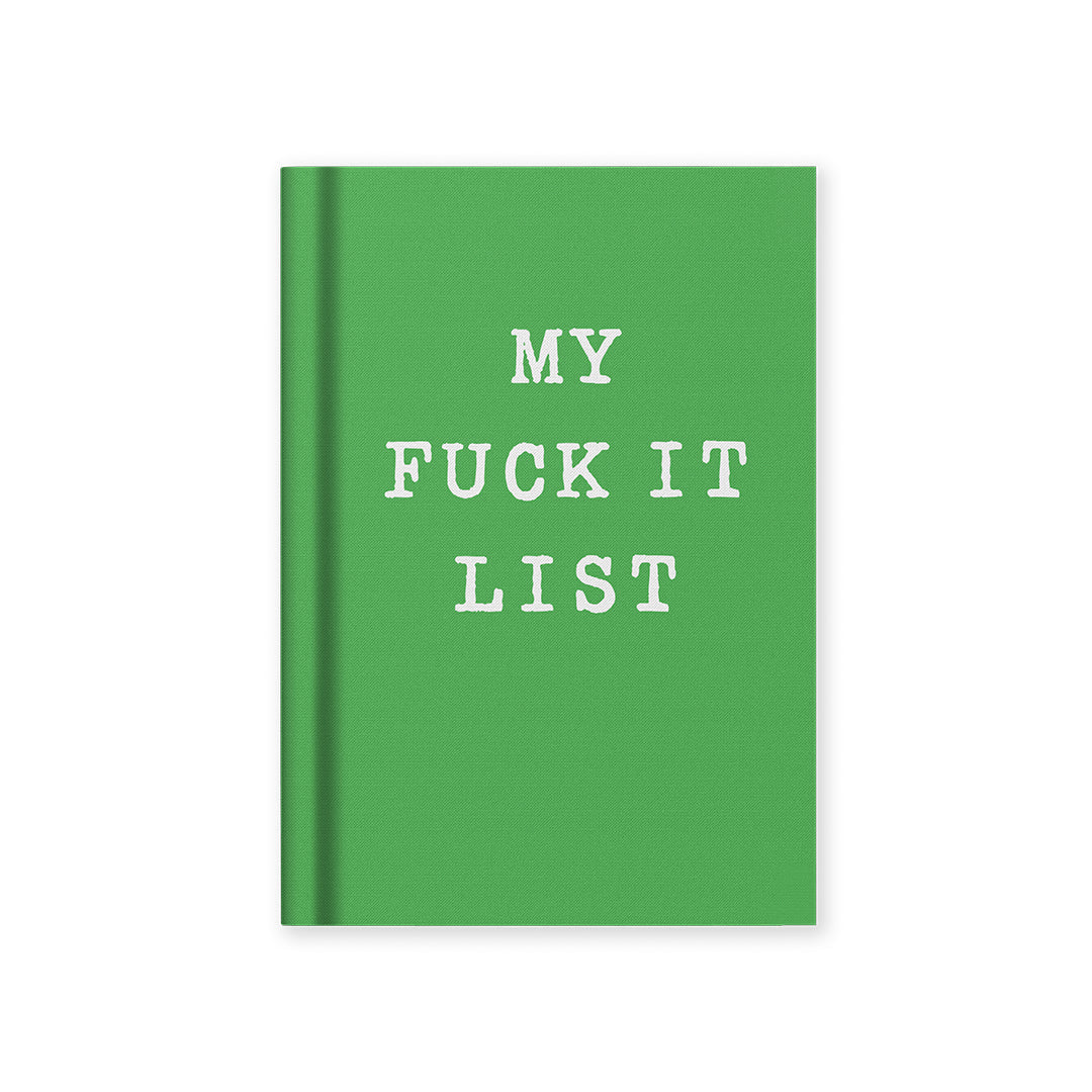 Carnet A7 My Fuck It List