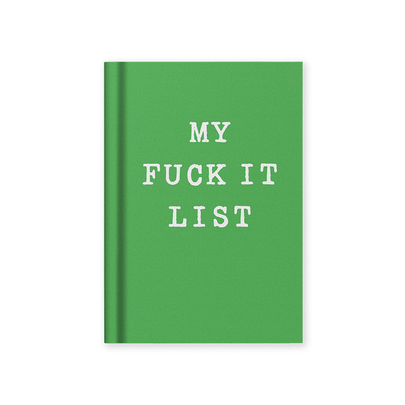 Carnet A7 My Fuck It List