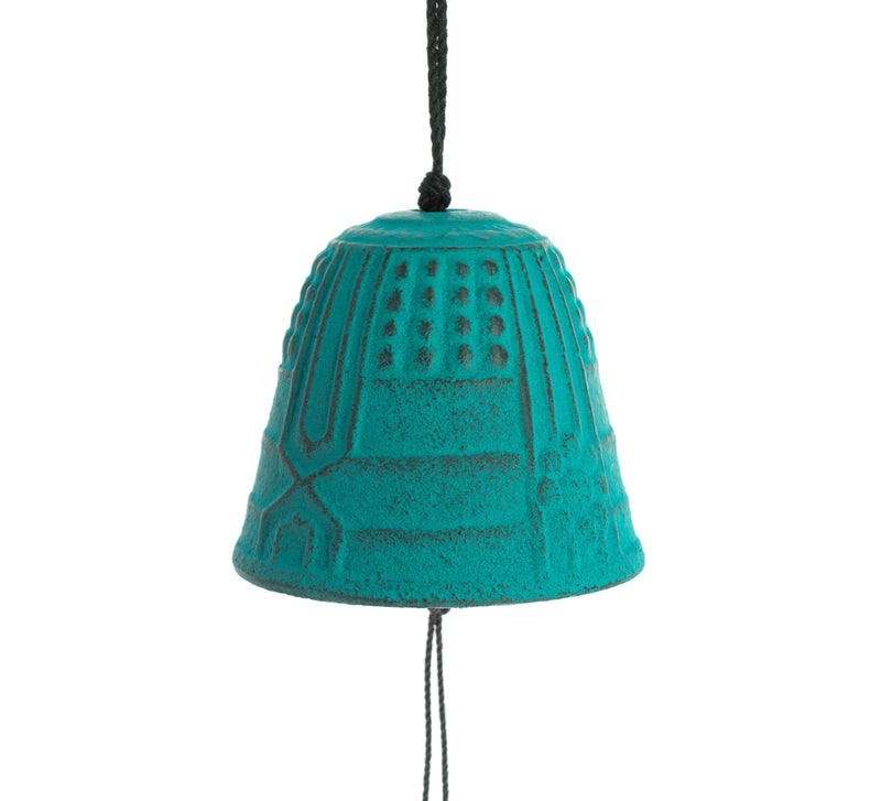 Cloche Furin Iwachu turquoise - 4,5 cm