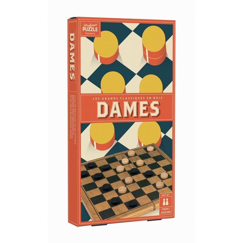 Dames Vintage en bois avec plateau pliant