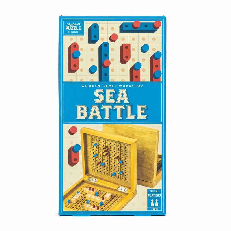 Sea Battle, bataille navale en bois gamme Vintage