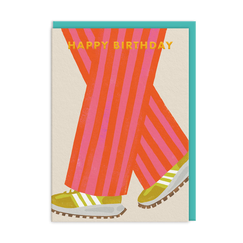 Carte d’anniversaire Stylish Walking - Anisa Makhoul
