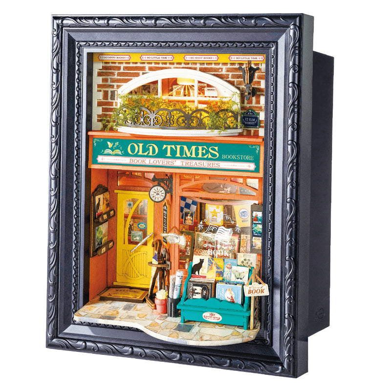 Puzzle 3D en bois à assembler ROLIFE Old Times Bookstore DP004