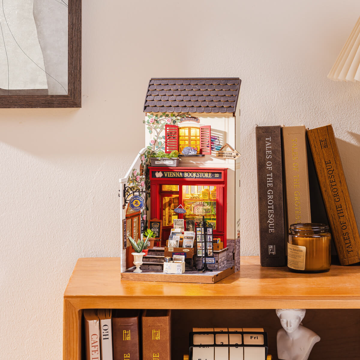 Librairie pliable Vienna Bookstore DG183 - Rolife