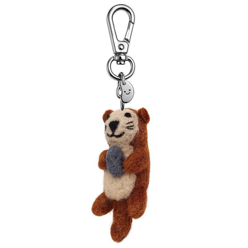 Porte-clés Otto la loutre en feutre - Ohh Deer