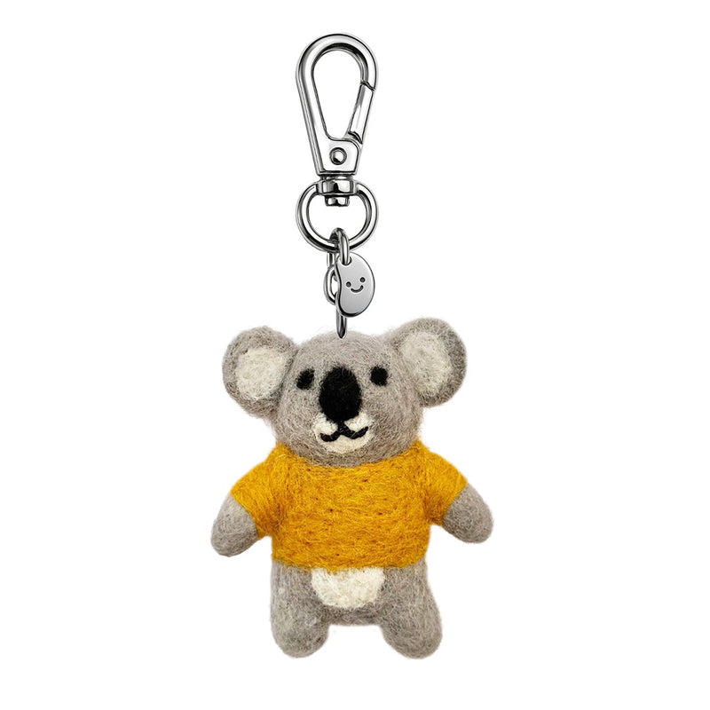 Porte-clés en feutre Kole le koala